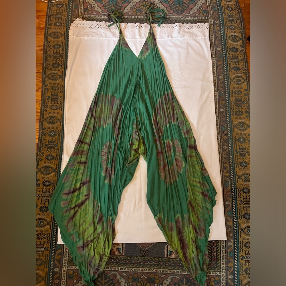 NWOT tie dye jumpsuit